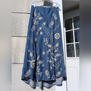 Johnny Was Bias Maxi Skirt